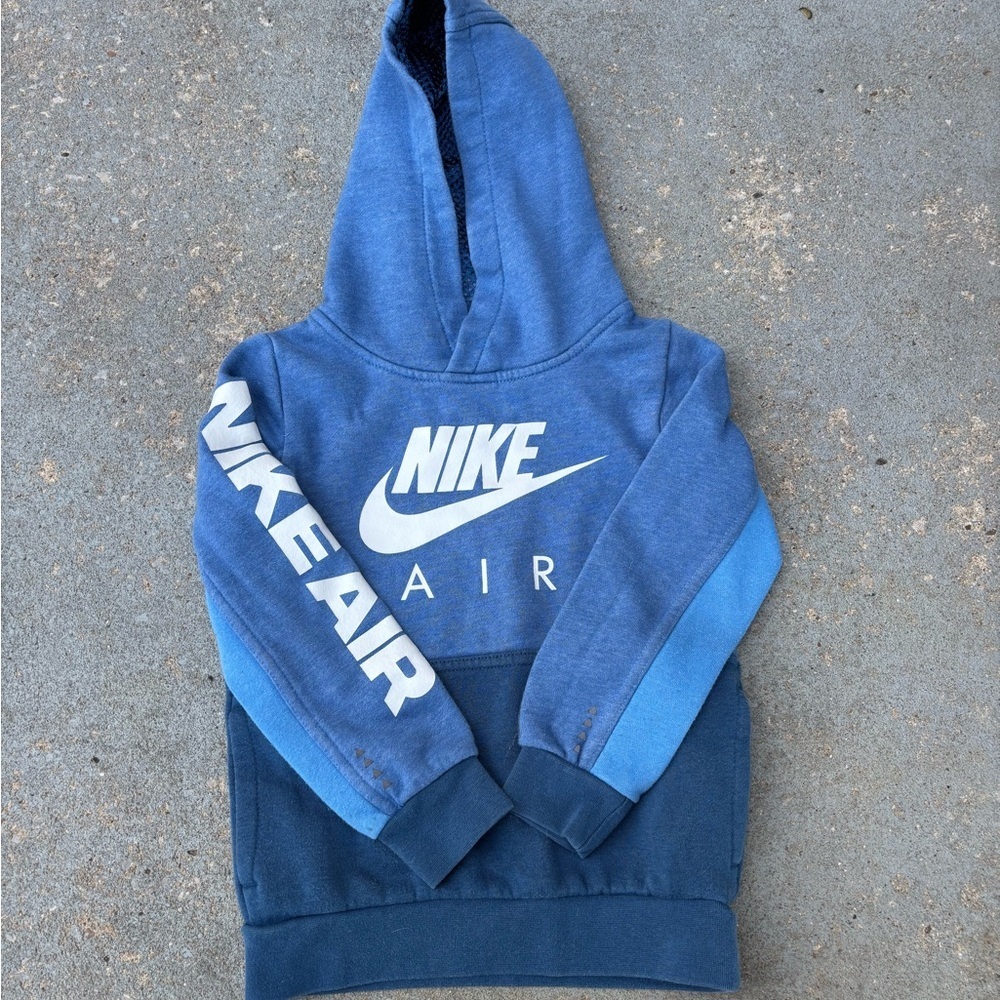 Nike Air Kids Hoodie in Blue Shades
